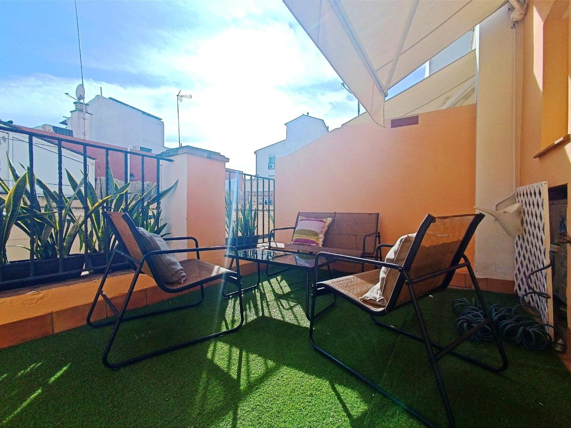 Apartamento Atico 1 Terraza Y Sol En El Centro De !!